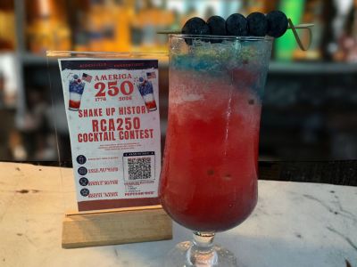 Cocktail HIghlight Red, White, and Blue Cocktail